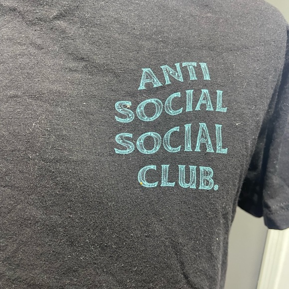 Anti social social club t shirt - Picture 2 of 3
